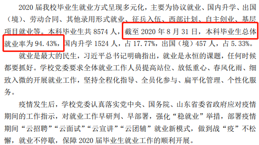 山东财经大学就业率及就业前景怎么样,好就业吗?
