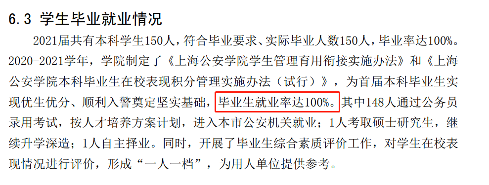 上海公安学院就业率及就业前景怎么样,好就业吗?