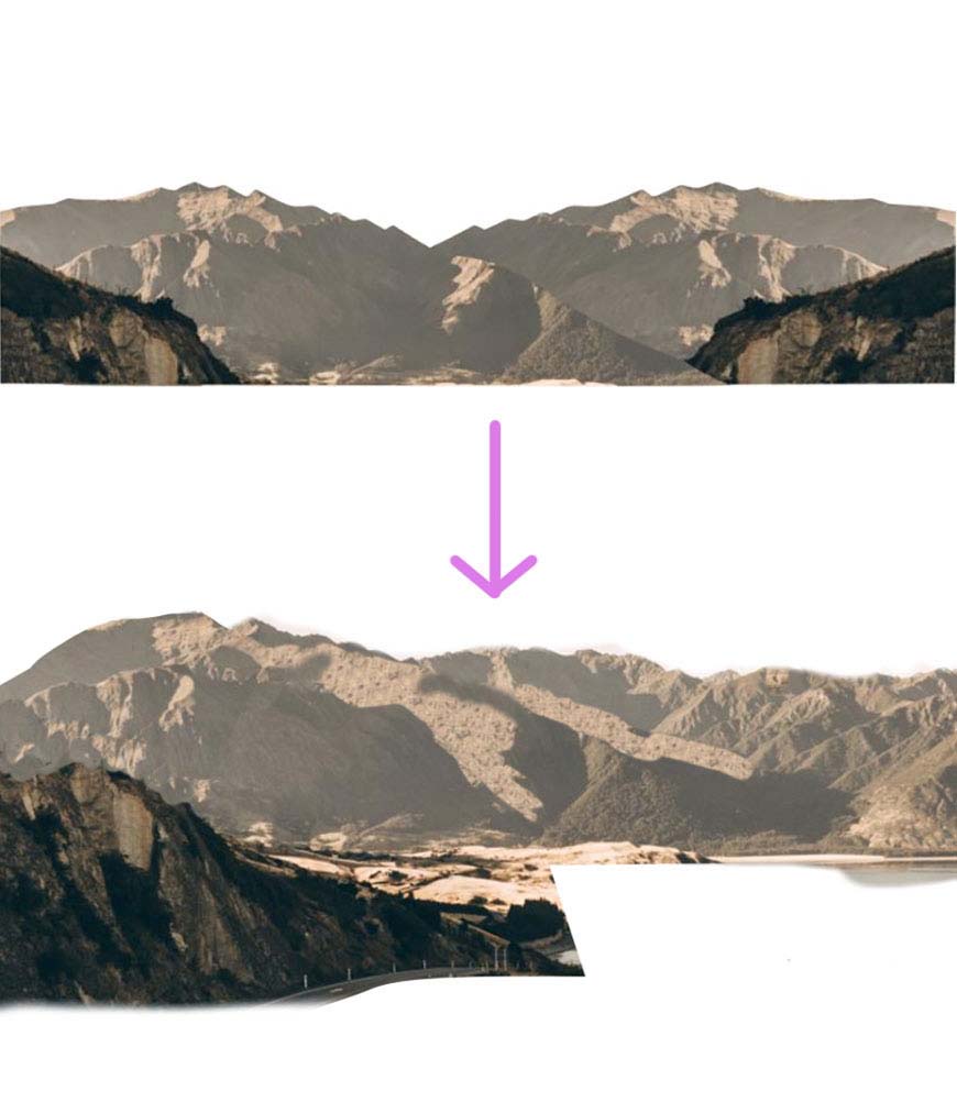 如何用PS设计立体元素的风景海报呢?PS设计立体元素的山谷风景海报教程