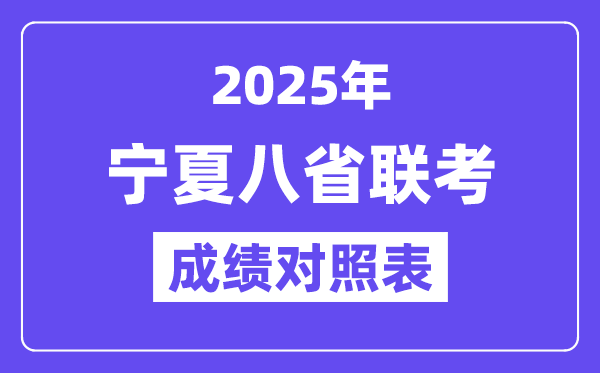 2025八省联考成绩对照:2024宁夏高考一分一段表