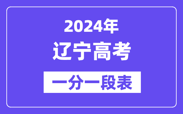 2024辽宁高考一分一段表(历史类),位次排名查询
