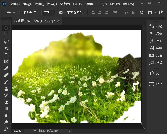 ps如何将图片变成笔刷? ps将图片处理成笔刷效果的技巧