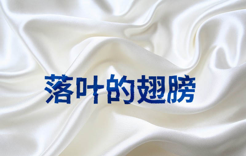 ps怎么完美融合文字与皱褶的布料? ps布料上添加文字的技巧