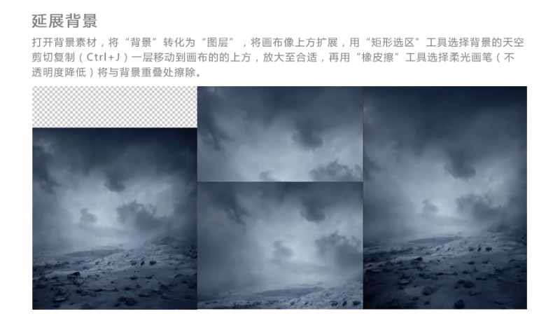 PS合成凶猛的老虎和拿斧头的勇士对峙的场景教程