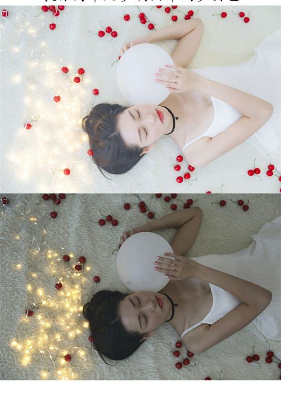 ps把室内昏暗的女生照片调成梦幻少女般的效果教程