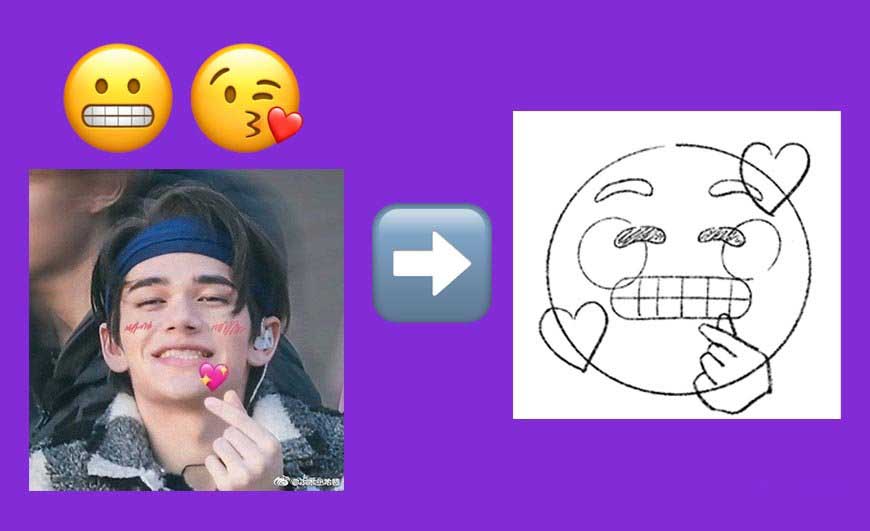 PS如何绘制搞笑emoji表情?PS绘制搞笑emoji表情教程