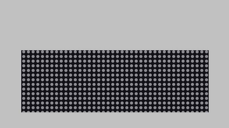ps怎么制作led灯文字滚动的动画效果?
