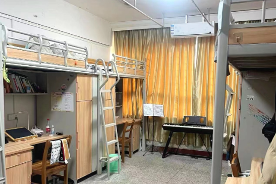 武汉音乐学院宿舍条件怎么样,有空调和独立卫生间吗?(附宿舍图片)