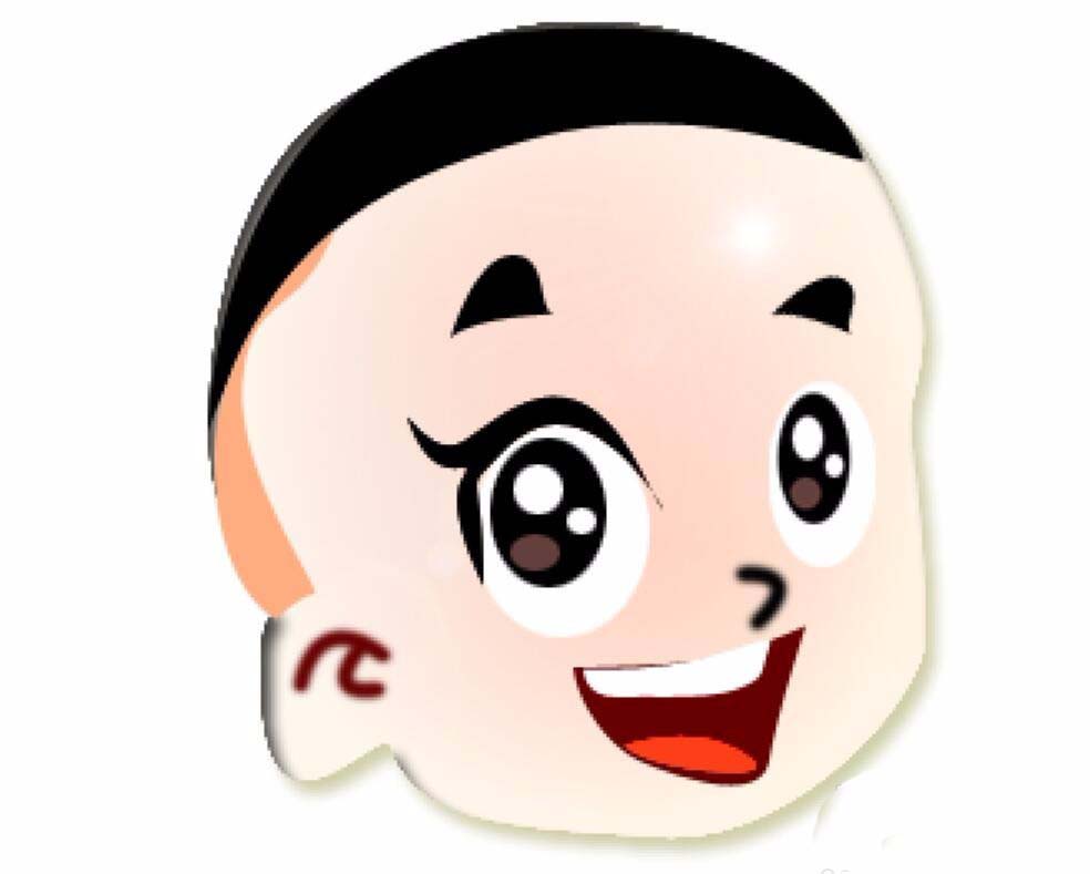PS怎么绘制大头儿子的头像? 