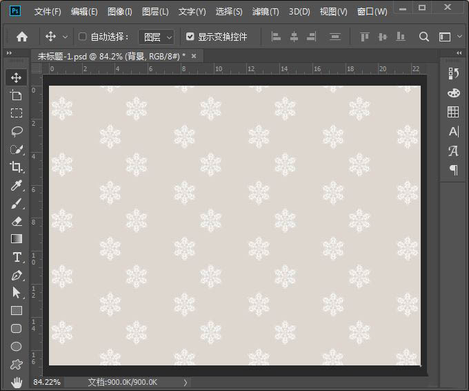 ps怎么做漂亮花纹背景矢量图? 花纹背景素材ps制作过程