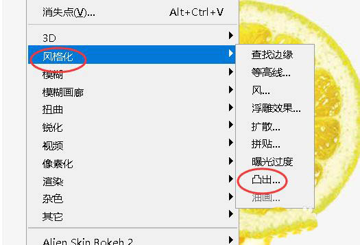 ps怎么做水果刺绣效果? ps水果图片做成刺绣效果的教程
