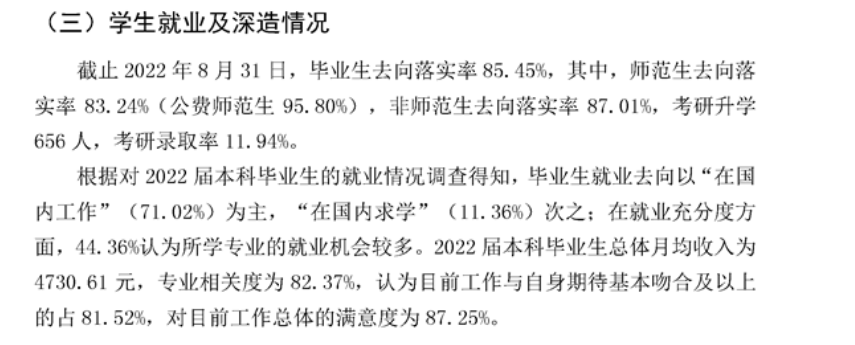 内江师范学院就业率及就业前景怎么样,好就业吗?