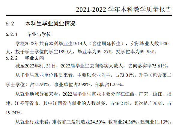 赣南科技学院就业率及就业前景怎么样,好就业吗?