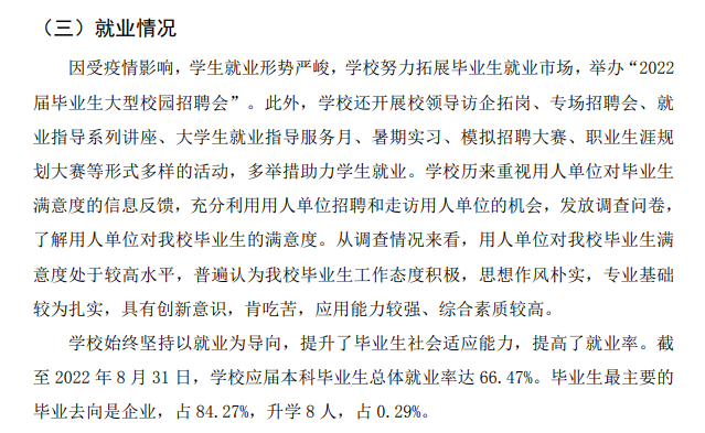 福州工商学院就业率及就业前景怎么样,好就业吗?