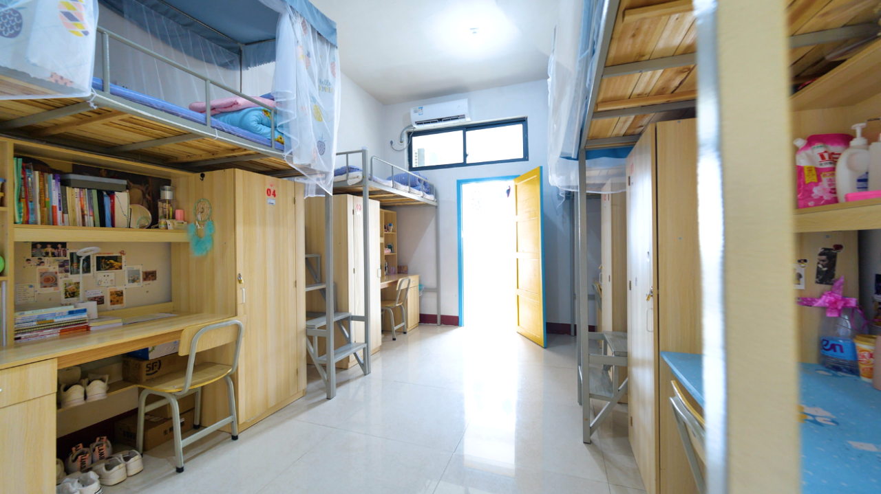 湖南应用技术学院宿舍条件怎么样,有空调和独立卫生间吗?(附宿舍图片)