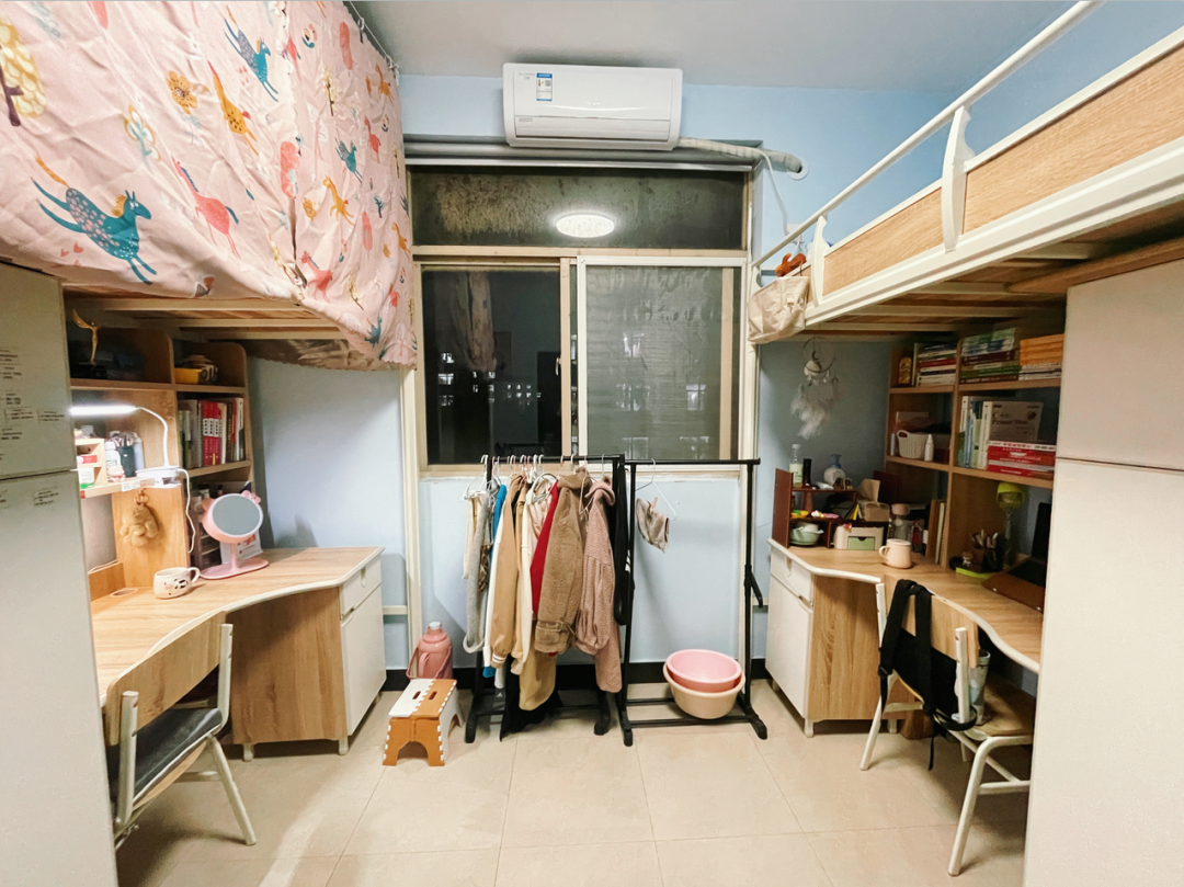 南京中医药大学宿舍条件怎么样,有空调和独立卫生间吗?(附宿舍图片)