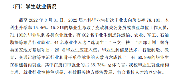 集美大学就业率及就业前景怎么样,好就业吗?