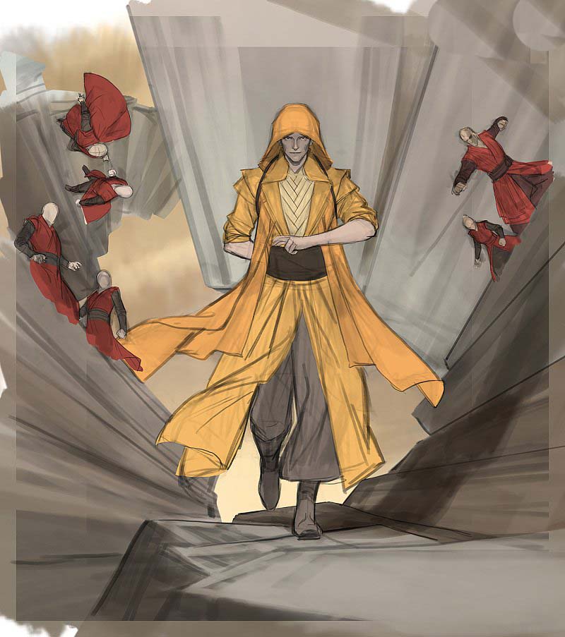 PS鼠绘 教你制作电影里魔法人物的宣传海报