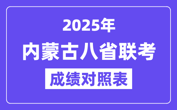 2025八省联考成绩对照:2024内蒙古高考一分一段表
