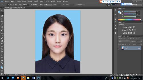 最美证件照怎么换底色详细图文教程