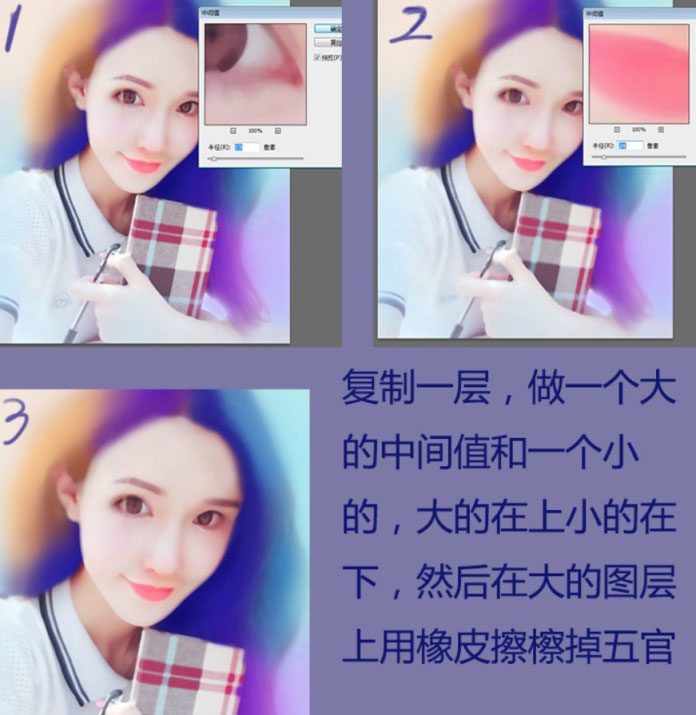 PS教程 教你利用PS将人像照片转成手绘炫彩风格效果