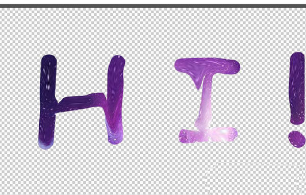ps怎么设计液态流淌字体? ps油漆字体的设计方法