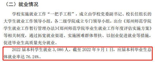 郑州师范学院就业率及就业前景怎么样,好就业吗?