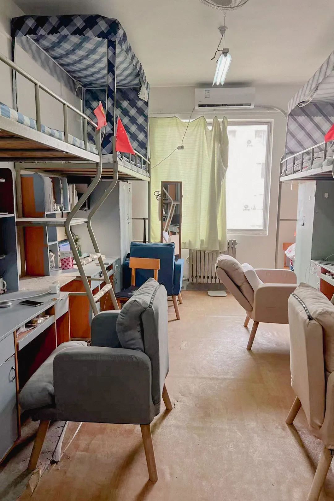 西安理工大学宿舍条件怎么样,有空调和独立卫生间吗?(附宿舍图片)