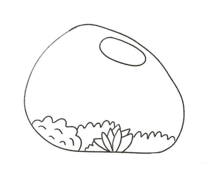 ps怎么手绘风景插画? ps景观封面图的画法