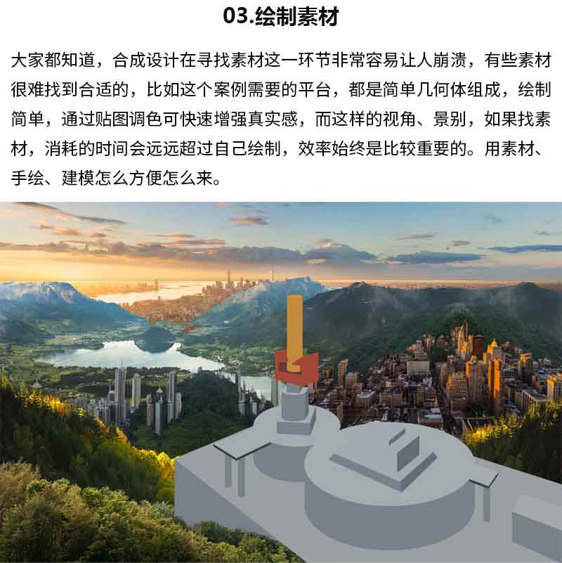 大神教你用PS合成壮观的剃须刀海报
