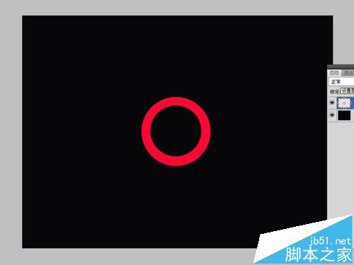 ps怎么绘制五色五环的标志?
